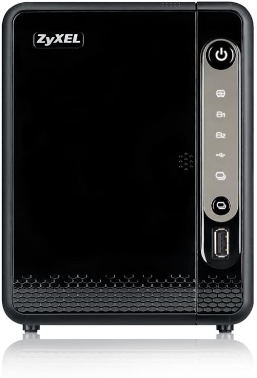 Zyxel Serveur de Stockage personnel Cloud [2 baies], accès à distance et streaming multimédia [NAS326]