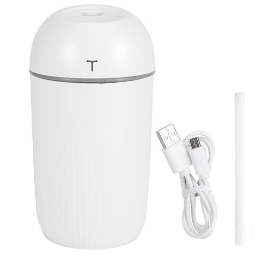 Non Renseigné Blanc Mini Humidificateur D'air De Bureau Usb 420Ml - Image 2