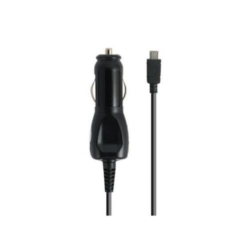 Ksix Mobile Tech - Stroomadapter voor auto - 1 A (micro-USB type B) - op kabel: Micro-USB - zwart