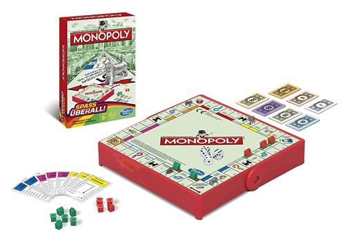 Monopoly - Jeu de Société Deal - Jeu de Voyage - version anglaise 