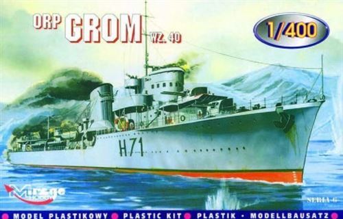 Zerstörer Orp Grom 1940 - 1:400e - Mirage Hobby