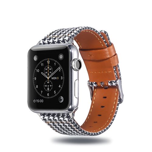 Bracelet en PU tissu 001 pour votre Apple Watch Series 4 44mm/Series 3/2/1 42mm