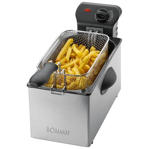 Bomann Friteuse En Acier Inoxydable 3 Litres FR 2264