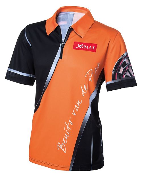 XQMax Darts Benito Van de Pas Match (Replica) T-Shirt Mixte