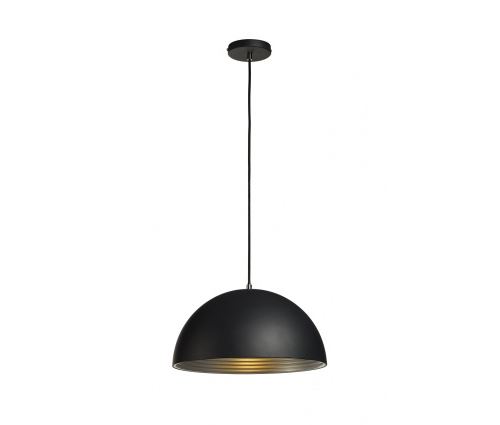Forchini m pd-2 suspension, 40cm, rond, noir argent, e27, max. 24w