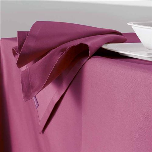 Serviette de Table Soft prune 50 x 50 cm Winkler