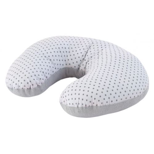 Tinéo coussin d'allaitement en eponge gris