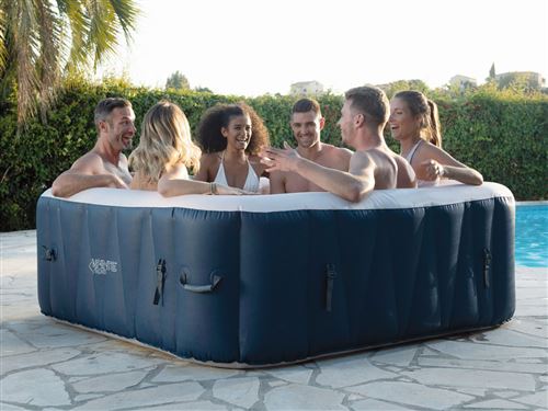 Spa gonflable Ubbink INFINITE SPA CHAMPION 6 places 185x185x65cm 910l