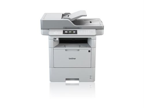 Brother l6600dw A4 imprimante laser mono Impression, numérisation, copie, Fax, 1200 X 1200 dpi, Print airbag pour 750 000 pages) 46 PPM, avec fax gris