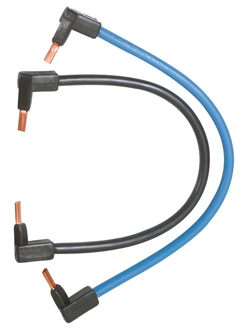 Cordon de repiquage 10mm2 - phase + neutre - longueur 270mm - 092789 - legrand
