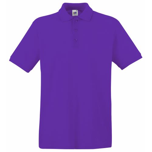 Fruit Of The Loom - Polo manches courtes - Homme (XL) (Violet) - UTBC1381