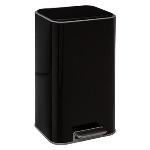 Poubelle ergonomique - 30 L - Safir - Noir