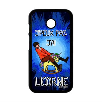 Coque Pour Motorola Moto E Jpeux Pas Jai Licorne Telephone