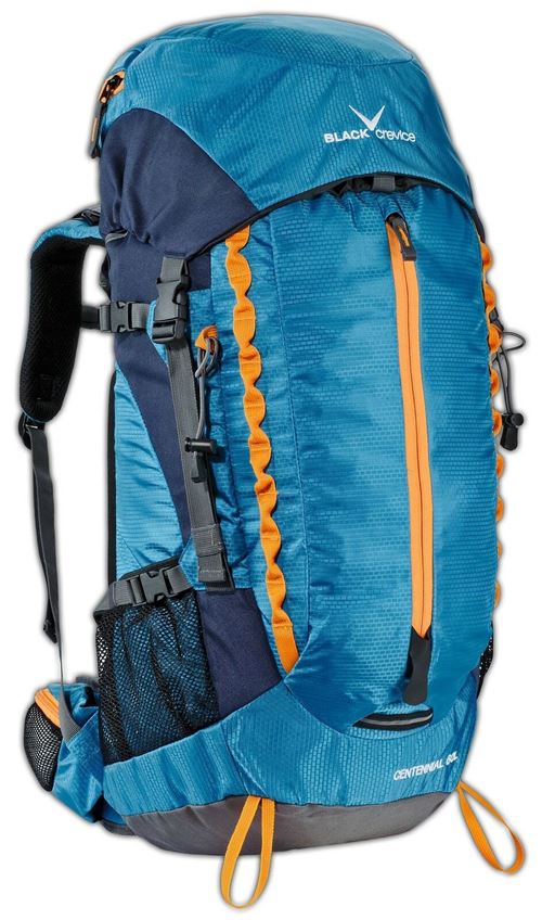 Black Crevice sac à dos Centennial 60 litres polyester bleu