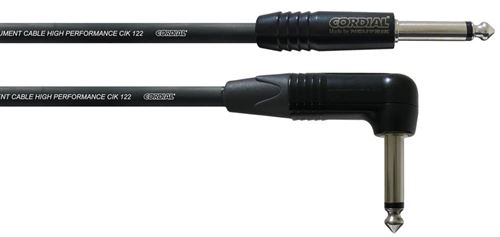 Cordial - Cable cordial proline guitare/instrument jack mono / jack mono coudé 3m