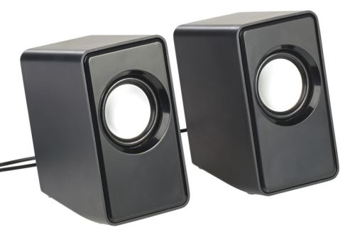 Haut-parleurs USB stéréo actifs 6 W ''MSX-110''