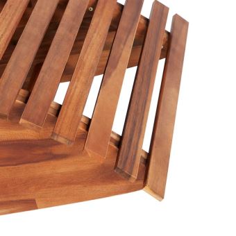 Chaise longue basculante Bois d'acacia Chaise longue basculante Bois d'acacia