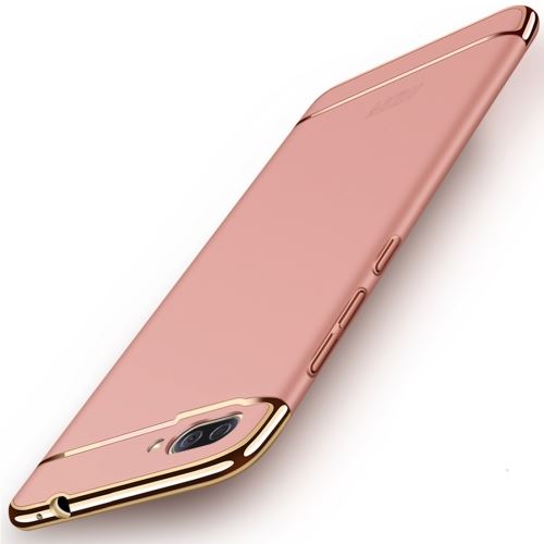 Asus ZenFone 4 Max (ZC554KL) Coque Protection Plastique Effet Métal Brillante Rose ALS51204
