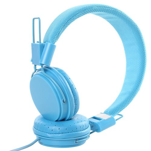 Casque EP05 monté sur la tête filaires 3.5MM Pliables marron