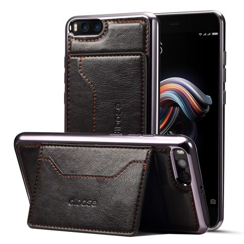 Xiaomi Redmi Note 3 Housse Etui Cuir PU Electroplating Noir ALS55396