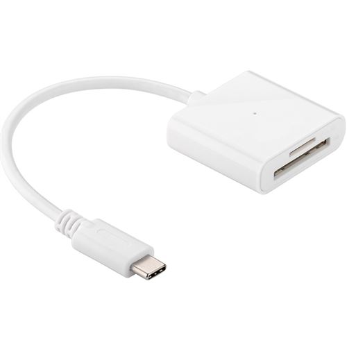 Générique Blanc Conecticplus Lecteur De Cartes Sd Et Microsd - Usb 3.1 Type C