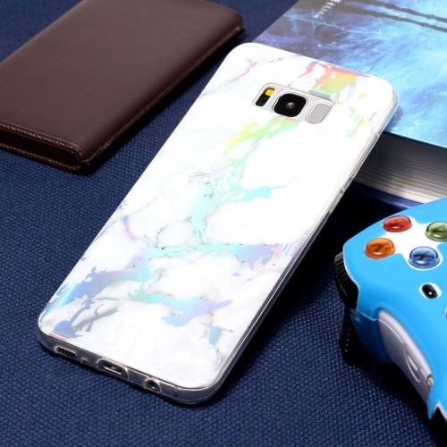 Galaxy S8 + / G955 Coque Protection TPU Marbré Blanc ALS52482