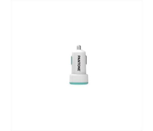 Chargeur de voiture USB - 2A - Turbo Charge - Cyan