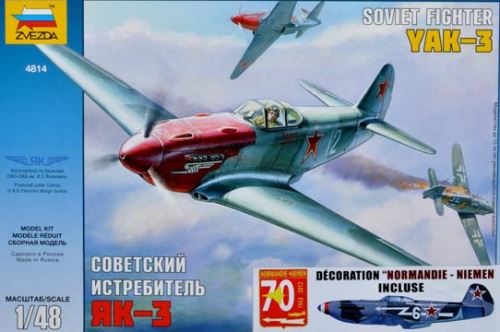 Yak-3 (Normandie Niemen) Zvezda 1/48
