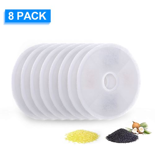 Meilleurs prix pour Decdeal Recharge 8 Filtres pour Fontaine à Chat Filtre à Eau