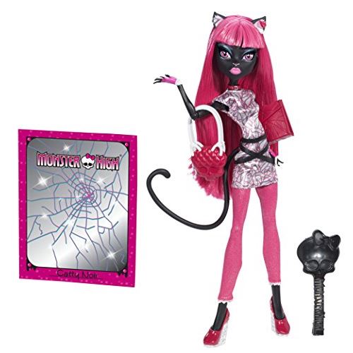 Monster High BJM43 Black Catty Scaremester Doll