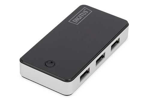 Digitus DA-70231 Hub externe 4 ports USB 3.0 Noir