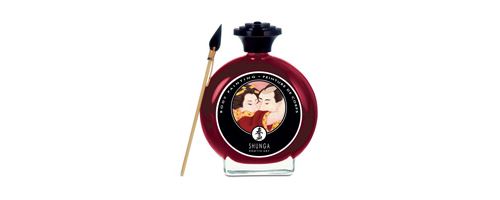 Peinture pour le corps Vin pétillant/Fraise Shunga