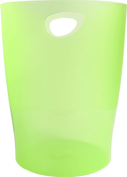 Exacompta Classic 45397D Corbeille à papier 26 x 26 x 33,50 cm Transparent