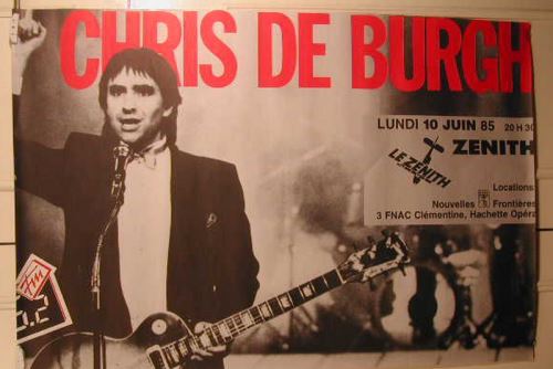 De Burgh Chris - 70x100 cm - AFFICHE / POSTER