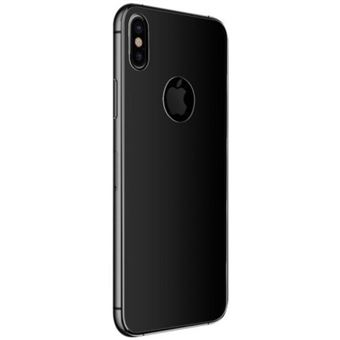 Film verre trempé arrière Iphone XS noir - Protection ... Paiement en espèce à la livraison.