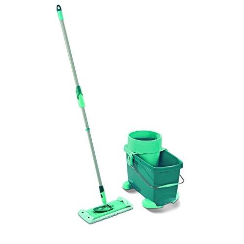 Leifheit 52049 clean twist chariot à roulette plastique bleu xl