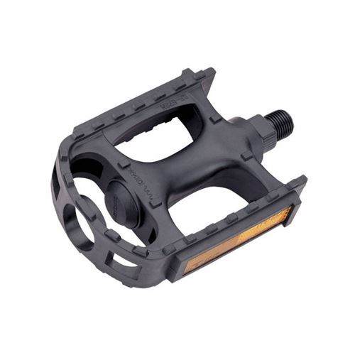 Pedale vtt p2r resine noir 9-16 (paire)