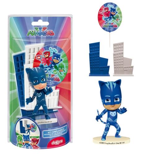 kit décor à gâteau pj masks