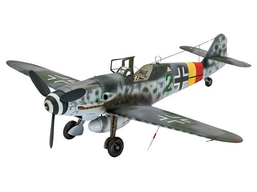 Revell kit de maquette Messerschmitt Bf109 G-10 1:48 vert 40 pi&egrave;ces