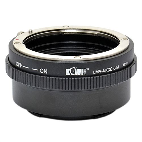 Adaptateur Bague Objectif Nikon Nikkor G vers Boitier Photo Canon EF-M
