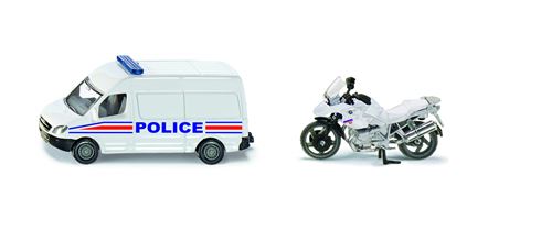 Voiture et fourgon police française