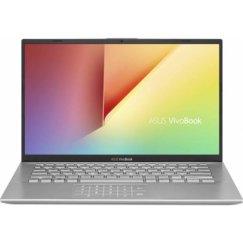 Ordinateur / PC Portable Asus Vivobook 14 X412Da-Ek181T - Ryzen 5 3500U / 2 Ghz - Windows 10 Home - 8 Go Ram - 256 Go SSD - 14" 1920 X 1080 (Full Hd) - Radeon Vega 8 - 802.11Ac, Bluetooth - Argent
