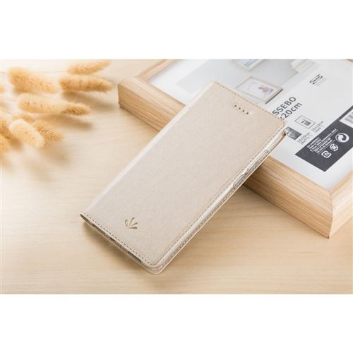 Etui en PU or pour votre LG V40 ThinQ