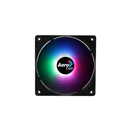 aerocool ventilateur de boitier aerocool frost rgb 12cm (noir) noir