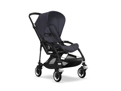 Bugaboo - Poussette Bee5 base+ Noir- bleu acier