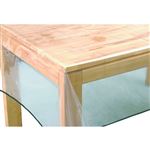 CPM - Nappe transparente en plastique Cristal - L. 200 x l. 140 cm - Cristal