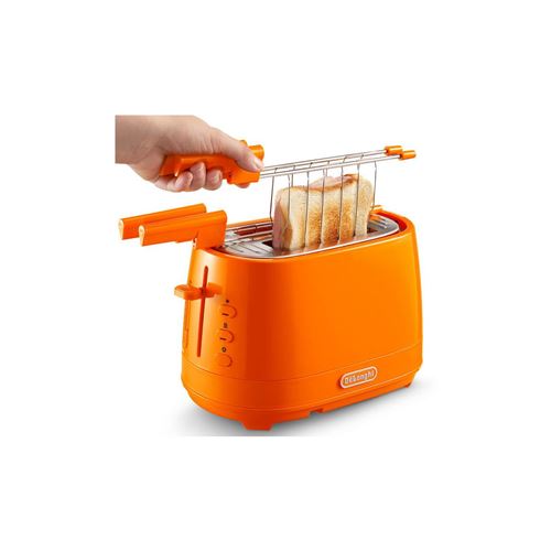 Non Communiqué Orange De'longhi Ctlap2203.0 - Grille-Pain - 2 Tranche - 2 Emplacements - Image 1