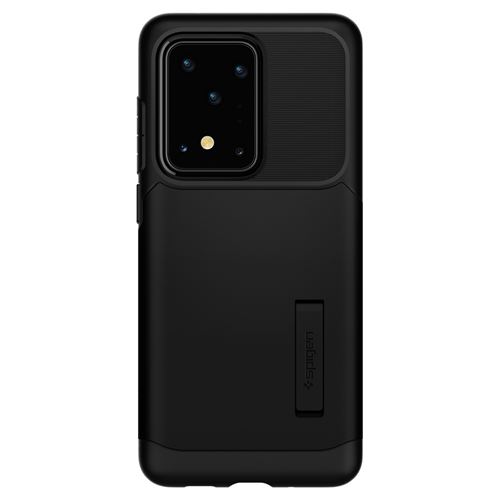 Spigen Slim Armor - Coque de protection pour téléphone portable - polycarbonate, polyuréthanne thermoplastique (TPU) - noir - pour Samsung Galaxy S20 Ultra, S20 Ultra 5G