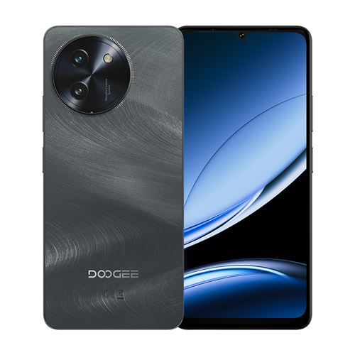 DOOGEE Note 59 Pro+ Téléphone Portable 6.75, 6250mAh, 36(12+24)Go+512Go, 50MP+8MP,Empreinte digitale/NFC,Dual SIM 5G smartphone-Noir