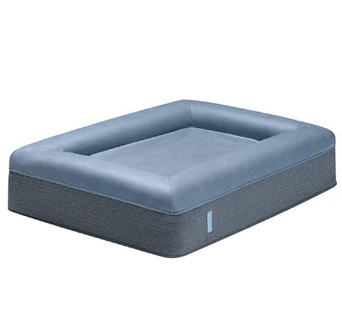 Comparer les prix de BDEUS Lit orthopédique en mousse pour animaux domestiques 66x48x15cm Gris